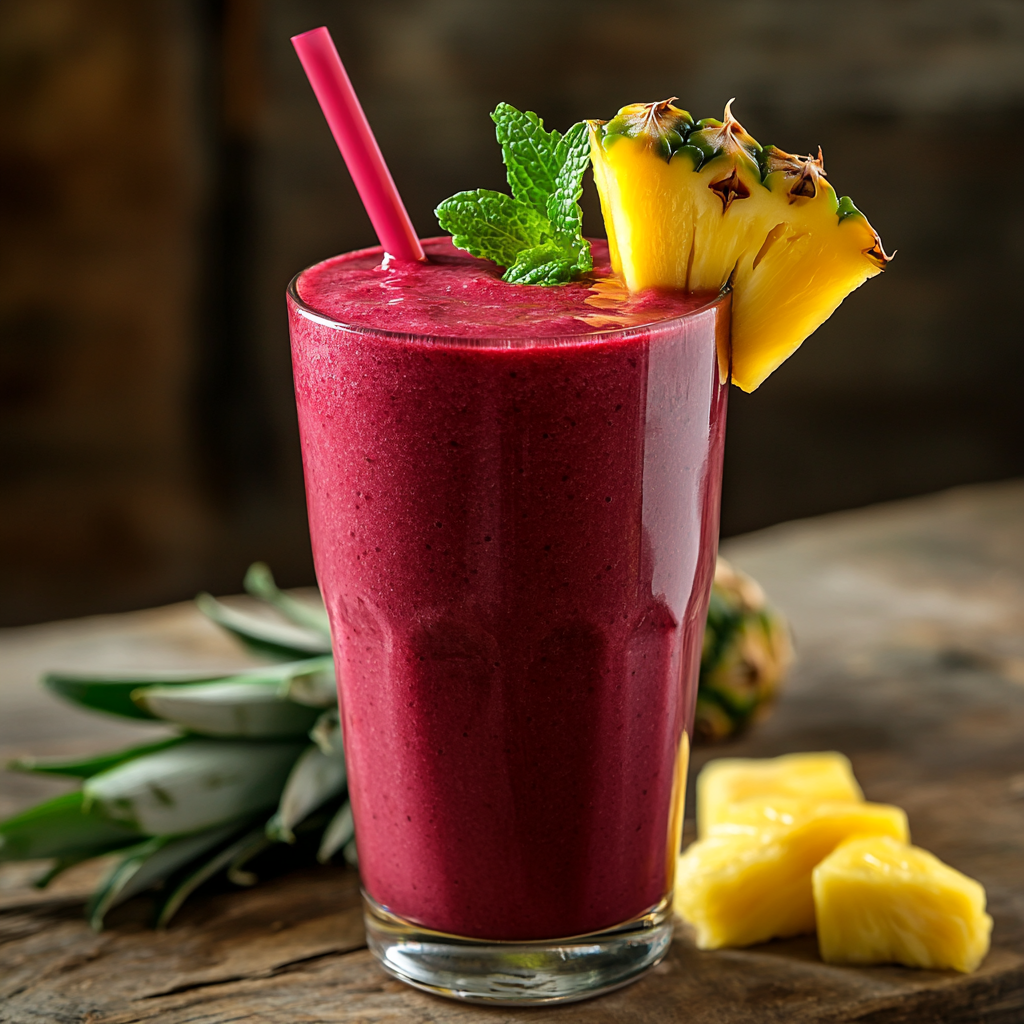 hibiscus-pineapple-smoothie